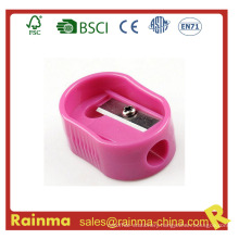 Plastic Pink Kids Pencil Sharpener